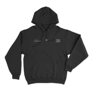 Antonelli 12 Italian Flag Unisex Hoodie Black
