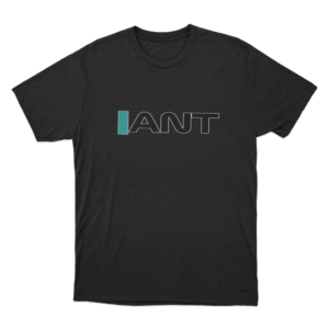 IANT Minimalist Unisex T Shirt Black