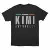 KIMI Antonelli Italian Flag Accents Unisex T Shirt Black