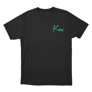 Kimi Script Logo Unisex T Shirt Black
